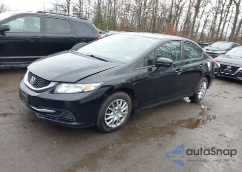 2014 Honda Civic Lx из США, поврежденный, VIN 2HGFB2F58EH514931